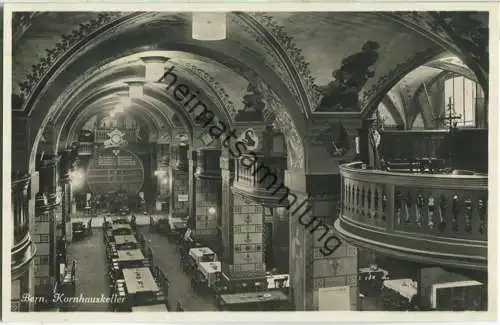 Bern - Kornhauskeller - Foto-Ansichtskarte - Edition Photoglob Zürich 30er Jahre