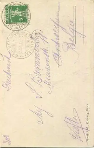 Pochtenbach - Kiental - Verlag Wehrli AG Kilchberg Zürich gel. 1912