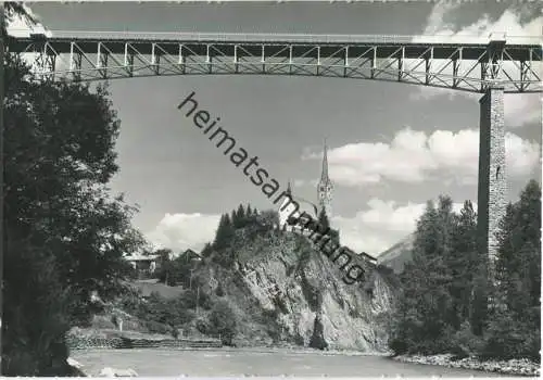 Schuls - Kirche - Foto-Ansichtskarte - Verlag Feuerstein Schuls