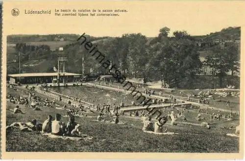 Lüdenscheid - Le bassin de natation de la saison estivale - Sommerbad - Edition Thill Bruxelles