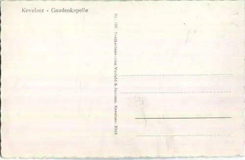 Kevelaer - Gnadenkapelle - Verlag Vorfeld & Janssen Kevelaer