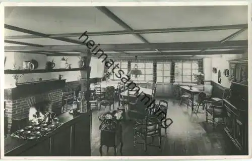 Chateau-d'Oex - Chalet Bon Accueil - Innenansicht - Foto-Ansichtskarte