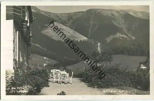 Sv. Petr - St. Peter - Alpen-Hotel - Foto-Ansichtskarte