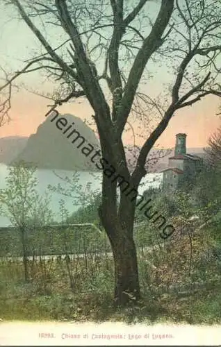 Lago di Lugano - Chiesa di Castagnola - Verlag Wehrli AG Kilchberg