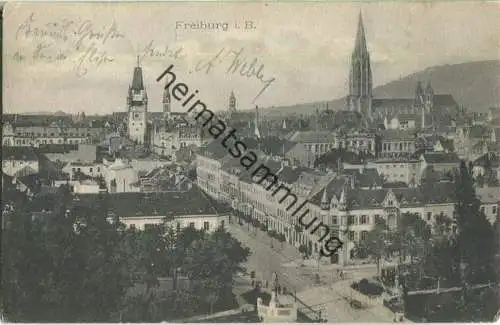 Freiburg - Verlag Gebr. Metz Tübingen 1906