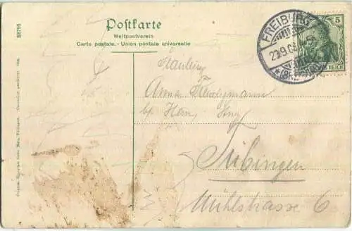Freiburg - Verlag Gebr. Metz Tübingen 1906