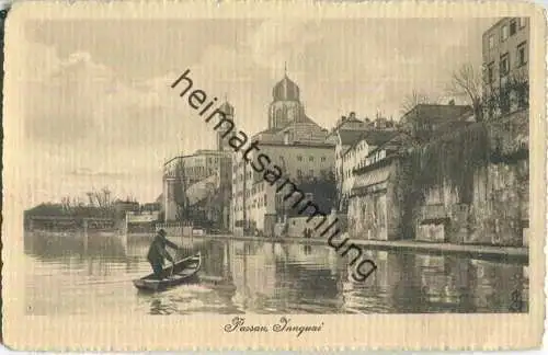 Passau - Innquai - Verlag M. Unfried Passau 1914