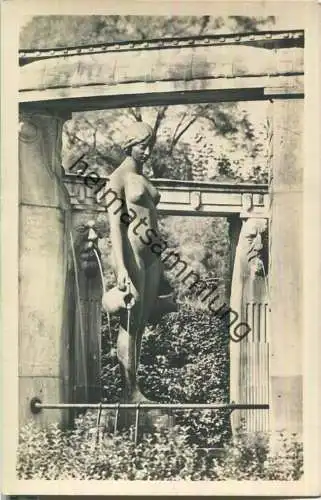 Karlsruhe - Stephansbrunnen - (v. Billing u. Binz) - J. Velten Verlag Karlsruhe