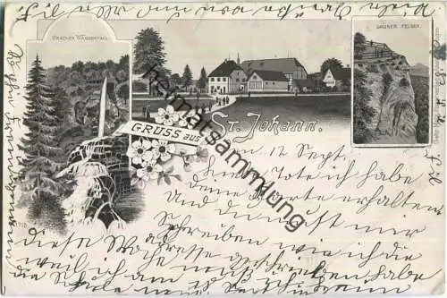 Gruss aus St. Johann - Verlag Gebr. Metz Tübingen