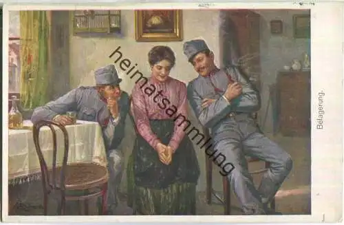 Belagerung - Verlag W. R. B. & Co. Wien