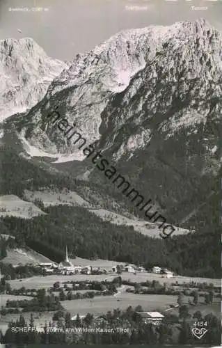 Scheffau am Wilden Kaiser - Foto-Ansichtskarte - Verlag Alfred Gründler Salzburg