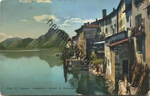 Gandria - Lago di Lugano - Verlag E. Goetz Luzern - gel. 1910