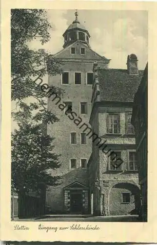 Stettin - Eingang zur Schlosskirche - Foto-AK 30er Jahre - Verlag Hugo Krause Stettin