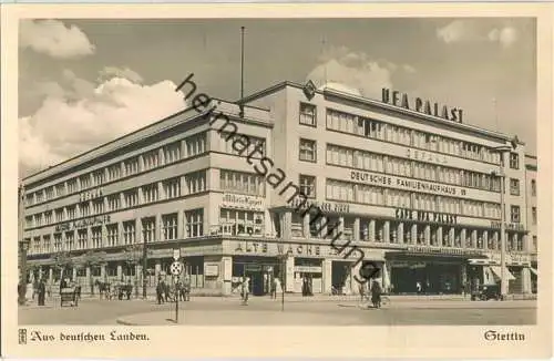 Stettin - Ufa-Palast - Foto-AK 30er Jahre - Verlag Carl Friedrich Fangmeier Magdeburg