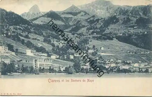 Clarens - et les Rochers de Naye