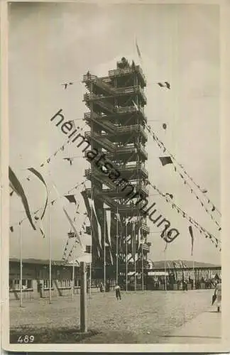 Stuttgart - Fahnenturm - Deutsches Turnfest 1933 - Foto-AK 1933
