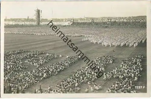 Stuttgart - Erotik im Stadion - Deutsches Turnfest 1933 - Foto-AK 1933