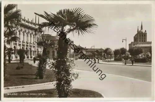 Milano - Citta degli Studi - Foto-AK 30er Jahre - Verlag Filli Marco Milano