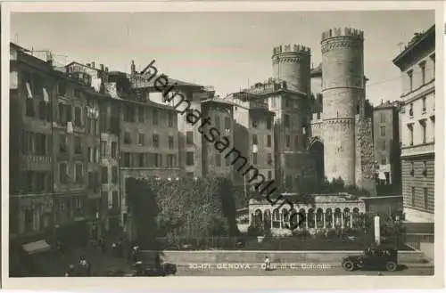 Genua - Genova - Casa di C. Colombo - Foto-AK 30er Jahre - Verlag Brunner & C. Como