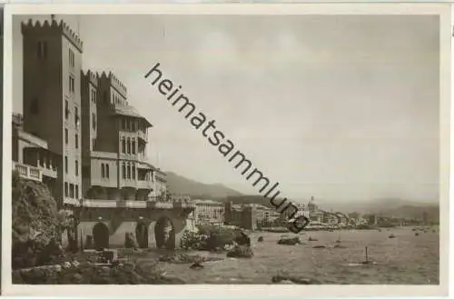 Genua - Genova - Pegli - Castello Viauson - Foto-AK 30er Jahre - Verlag F. Cali Genova