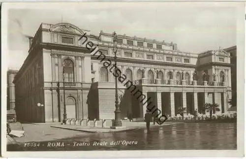 Rom - Roma - Teatro Reale dell'Opera - Foto-AK 30er Jahre
