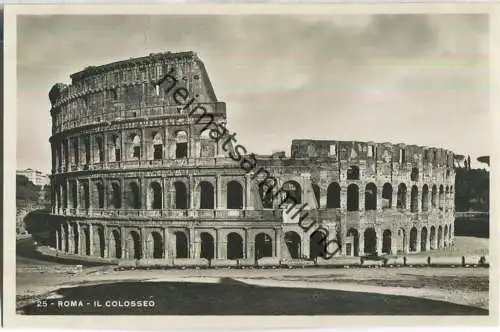 Rom - Roma - Il Colosseo - Foto-AK 30er Jahre