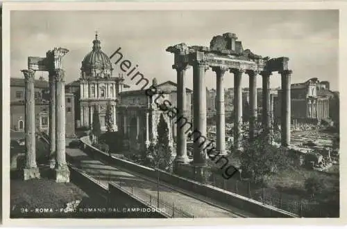 Rom - Roma - Foro Romano dal Campidoglio - Foto-AK 30er Jahre