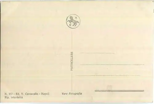 Neapel - Napoli - Via Caracciolo e Villa Comunale - Foto-AK 30er Jahre - Verlag V. Caravallo Napoli