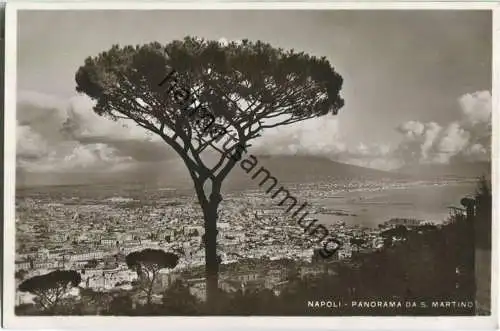Neapel - Napoli - Panorama da S. Martino - Foto-AK 30er Jahre - Verlag V. Caravallo Napoli