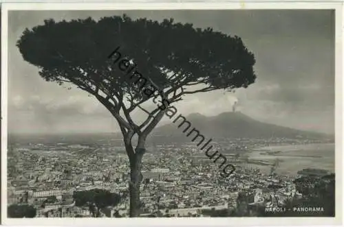 Neapel - Napoli - Panorama - Foto-AK 30er Jahre - Verlag V. Caravallo Napoli