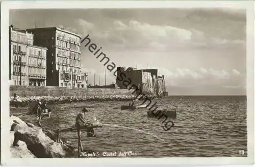 Neapel - Napoli - Castel dell'Ovo - Foto-AK 30er Jahre - Verlag A. Tialdi Milano