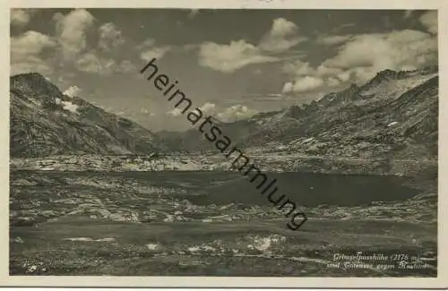 Grimselpasshöhe und Totensee - Restaurant Grimselpasshöhe J. Carlen-Steuri - Foto-AK - Wehrliverlag Kilchberg