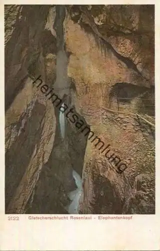 Rosenlaui - Gletscherschlucht - Elephantenkopf