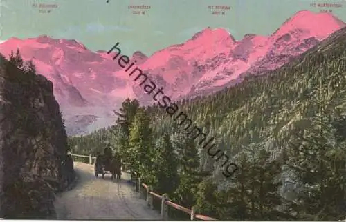 Berninastrasse - Ober-Engadin - Verlag Photoglob Zürich