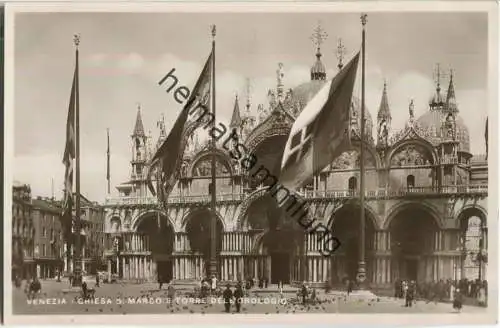 Venedig - Venezia - Chiesa S. Marco - Foto-Ansichtskarte 30er Jahre - Verlag Fotocelere Torino