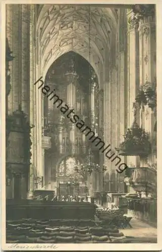 Danzig - St. Marienkirche - Orgel - Foto-AK 30er Jahre