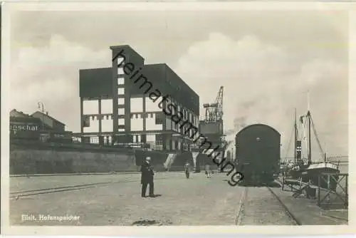 Sowetsk - Tilsit - Hafenspeicher - Foto-AK 30er Jahre - Verlag Otto von Mauderode Tilsit