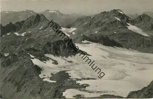 Sommet de la Rose blanche Rosablanche - Foto-AK - Verlag E. Gyger Adelboden