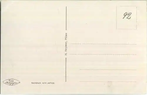 Baltijsk - Pillau - Leuchtturm - Grosser Kurfürst - Foto-AK 30er Jahre - Verlag H. Heymer Pillau