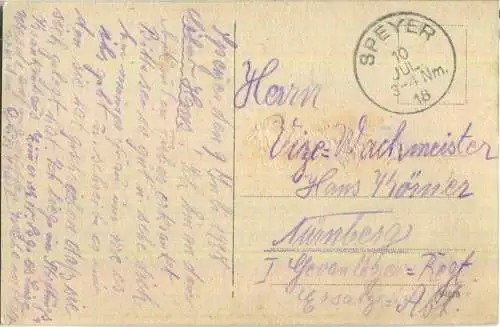 Neustadt a. d. Haardt - Gesamtansicht - Feldpost