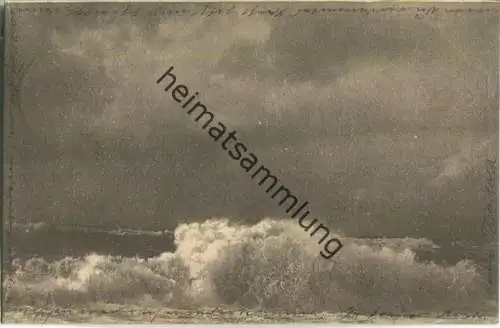 Norderney - Sturzwelle - Verlag Mohr & Dutzauer Leipzig