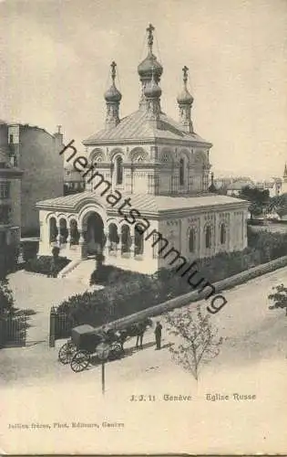 Geneve - Eglise Russe - Verlag Jullien freres Geneve
