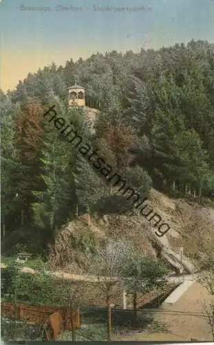 Braunlage - Steinklippenpavillon - Verlag Stengel & Co Leipzig