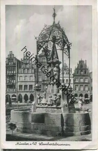 Münster i. W. - Lambertibrunnen