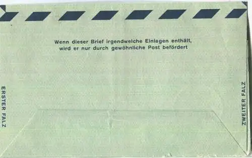 LF 3 - gelaufen am 24.1.1952 von Berlin-Wilmersdorf nach Lippstadt (Inland) - blanco ohne Text