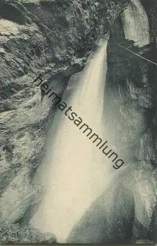 Trümmelbach - oberer Fall - Verlag Wehrli AG Kilchberg gel. 1912