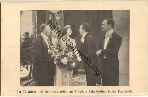 Asta Nielsen - der Totentanz - Verlag Kornbrand & Co Frankfurt