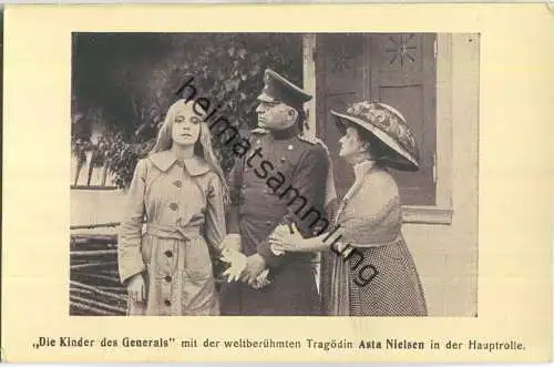 Asta Nielsen - die Kinder des Generals