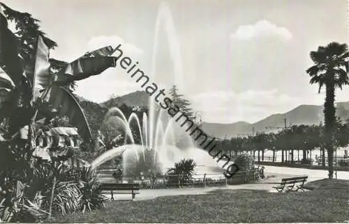 Lugano - Giardini pubblici - Foto-AK