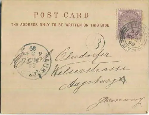 Oban - Pass of Melfort - Schottland - AK kleines Format ca. 11,5 X 9 cm